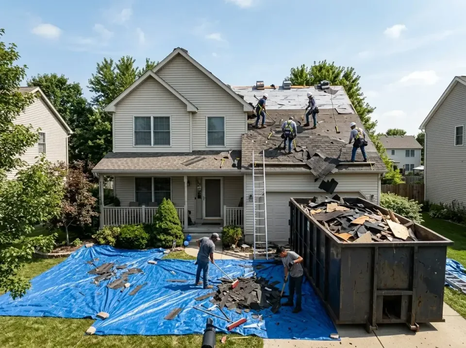 roof-replacement-debris-remova-004 — frequently asked questions, Cheapest Dumpster Rentals in Henry, IL